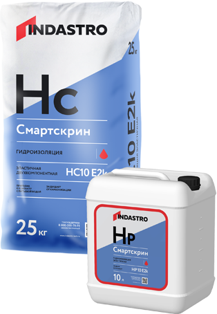 Индастро Смартскрин HK10 E2k (комплект 25 кг + 10 л)