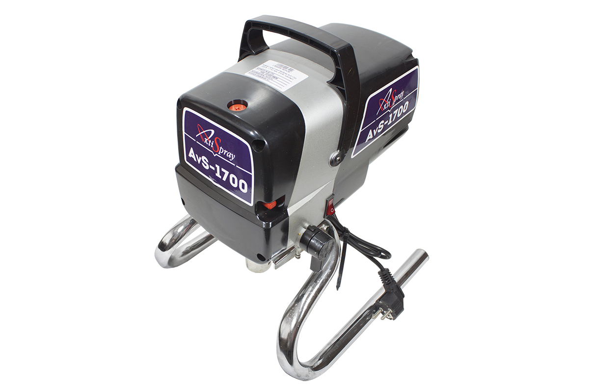 Аппарат окрасочный AktiSpray AvS-1700, комплект (1,7 лит./мин, 210 бар, 575 Вт, 220 В, 50 Гц)