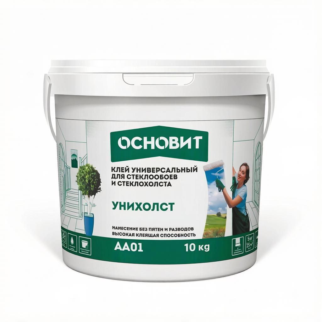 Унихолст AA01 Клей для стеклообоев ОСНОВИТ