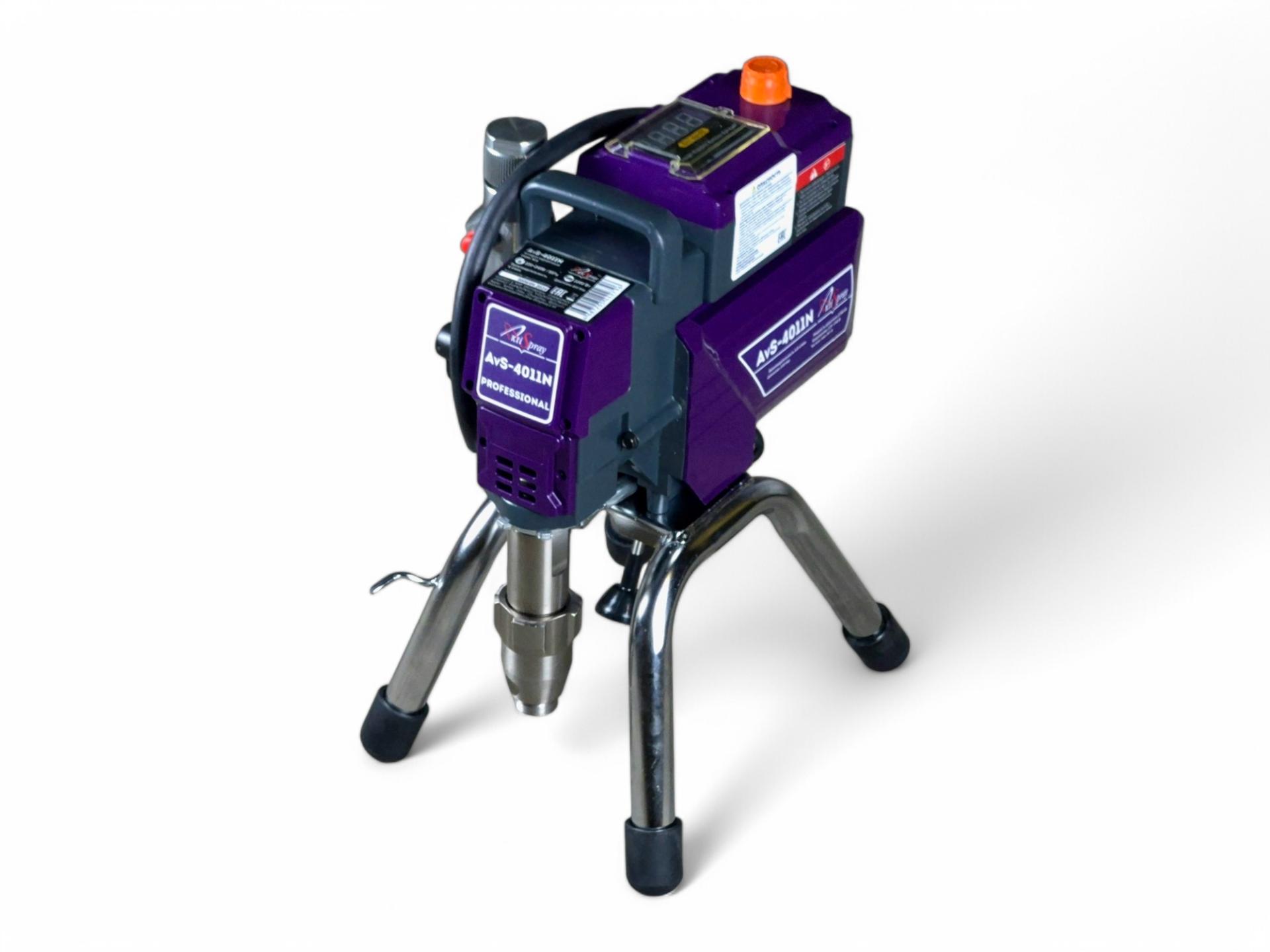 Аппарат окрасочный AktiSpray AvS-4011N, комплект (4,0 л/мин, 220 бар, 220 В, 50 Гц)