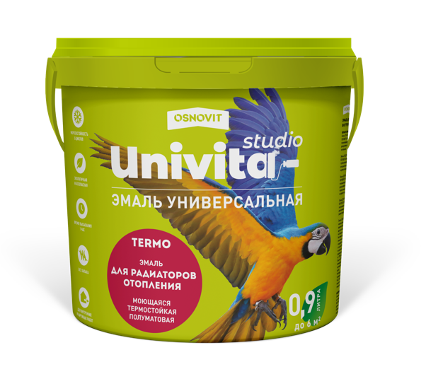 Эмаль для радиаторов отопления Univita Studio Termo EAс841 ПМ20