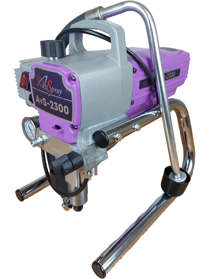 Аппарат окрасочный AktiSpray AvS-2300, комплект (2,3 л/мин, 220 бар, 1500 Вт, 220 В, 50 Гц)