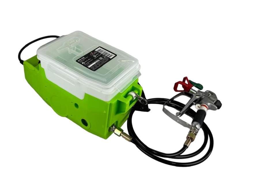 Электрический краскопульт AktiSpray SG500, комплект (1,2 л/мин, 140 бар, 500 Вт, 220 В, 50 Гц)