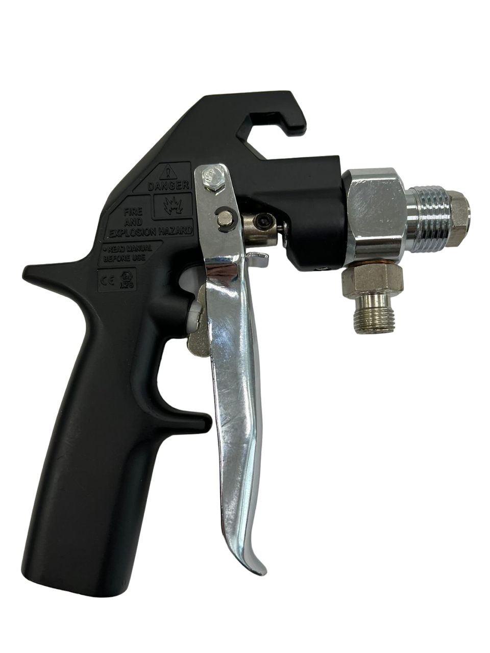 Пистолет окрасочный AvS-XHF+ (7/8", 1/4", 4-х пальцев.без соплод, арт. 262854AvS)