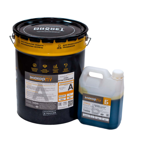 Элакор-ПУ Антистатический Грунт полиуретановый
