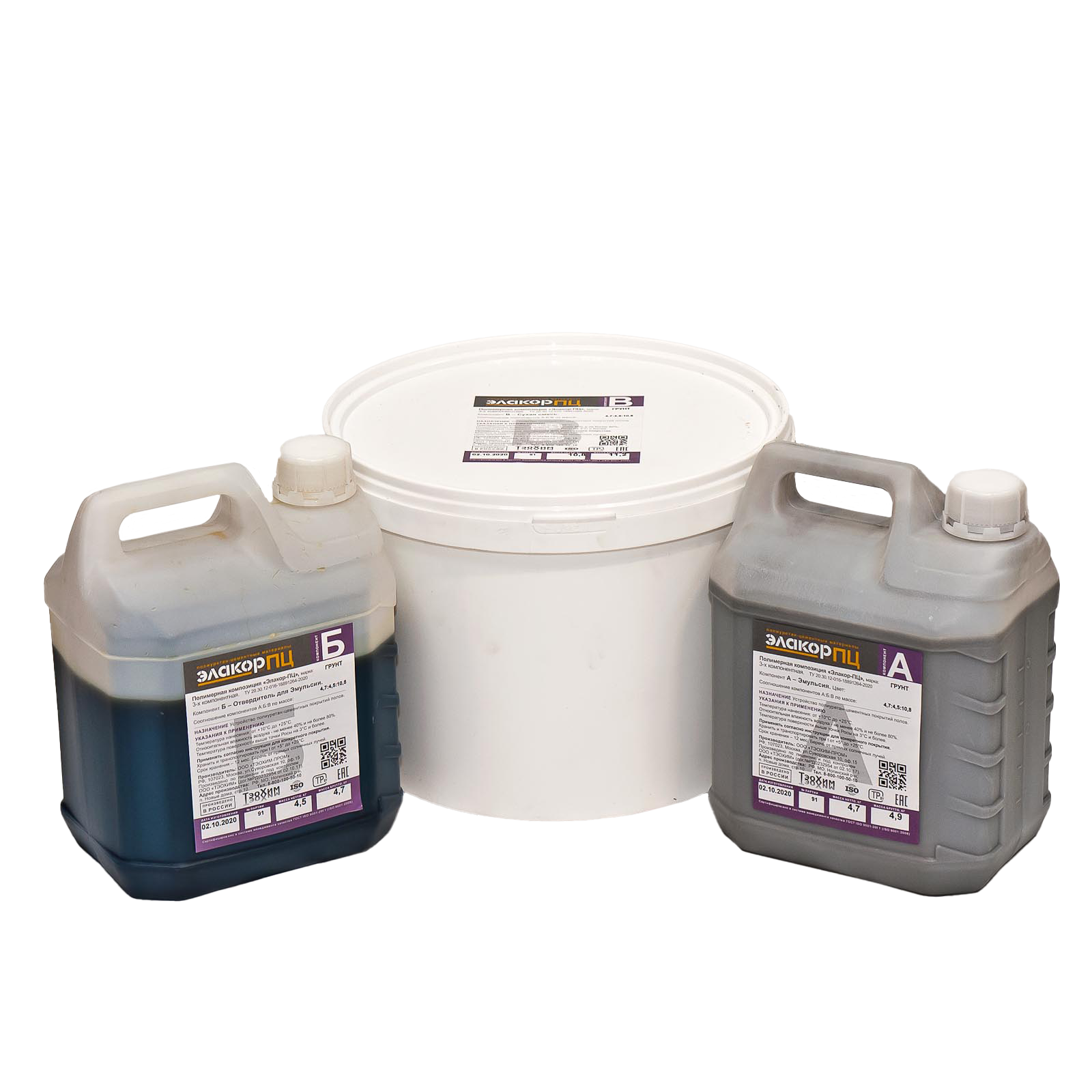 Элакор-ПЦ Полиуретан-цементный грунт