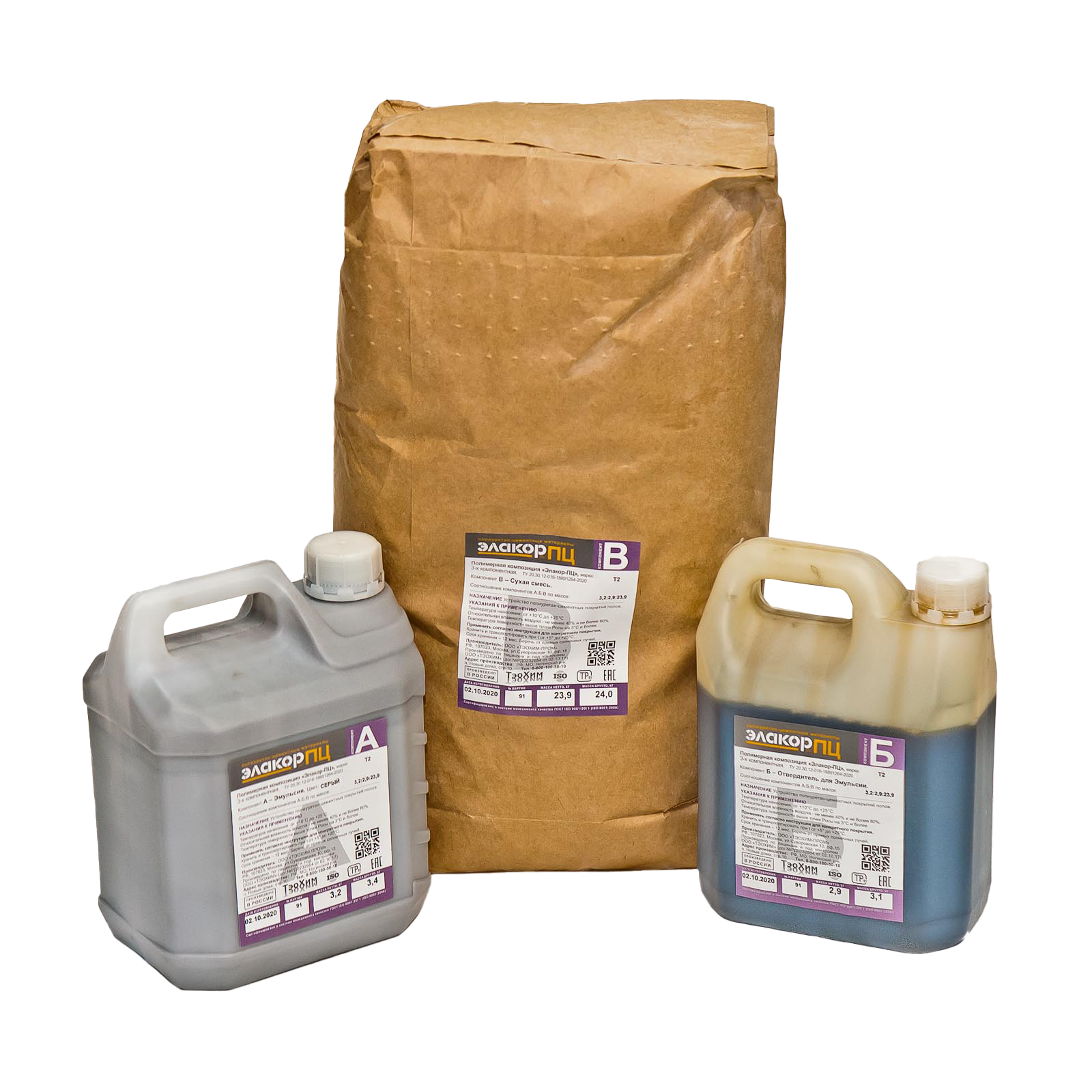 Элакор-ПЦ Полиуретан-цементный Т2 4-6 мм