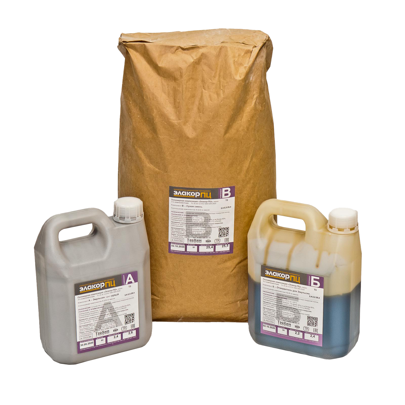 Элакор-ПЦ Полиуретан-цементный Т3 7-12 мм