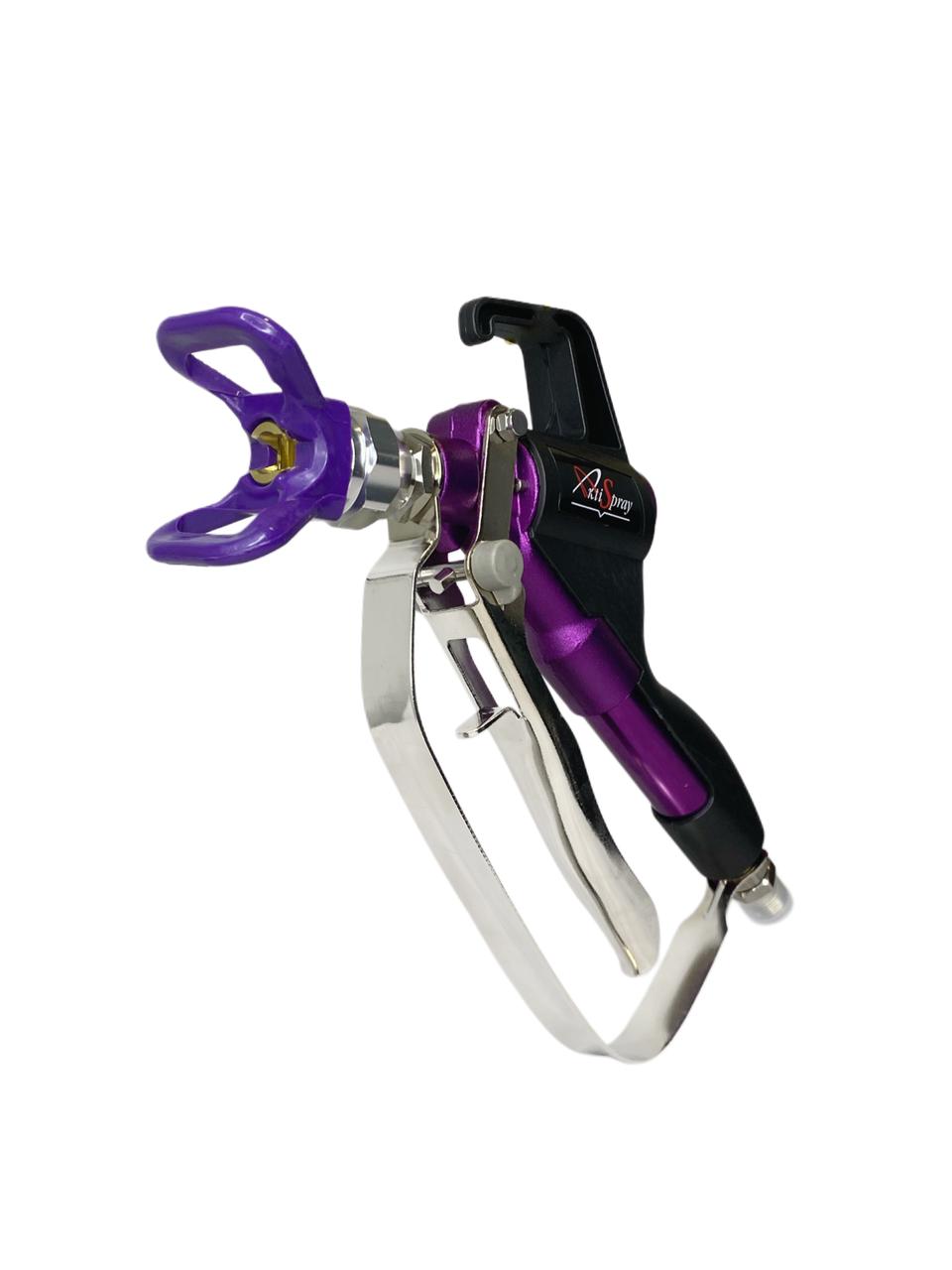 Пистолет окрасочный AvS-19S-3/8 (3/8" присоед. резьба к рукаву, 300 бар, с соплодержателем)_3/8"