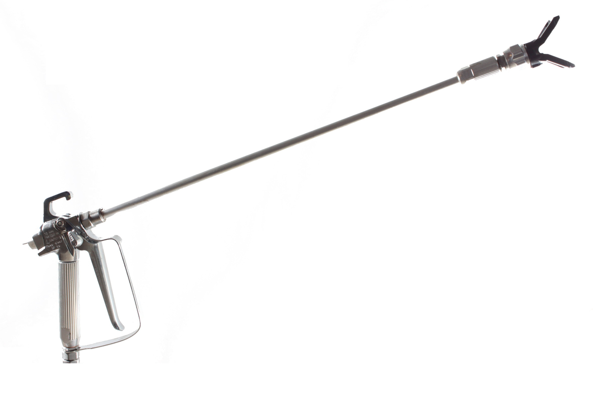 Пистолет окрасочный с удлинителем 50 см в сборе AvS-08-50S (248бар, с соплодержателем)